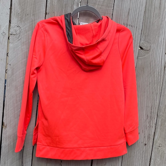 Pink sports hoodie from adidas l/g (14) size for kids - Picture 3 of 4